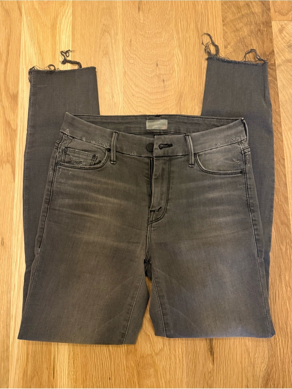 MOTHER - Grey Skinny Jeans - Classic Stretch Fit